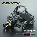 Maxtoch HE5Q-8 projecteur LED mise au point réglable torche